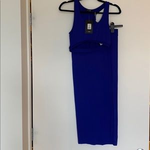 Fashion Nova set crop top/ midi skirt. NWT